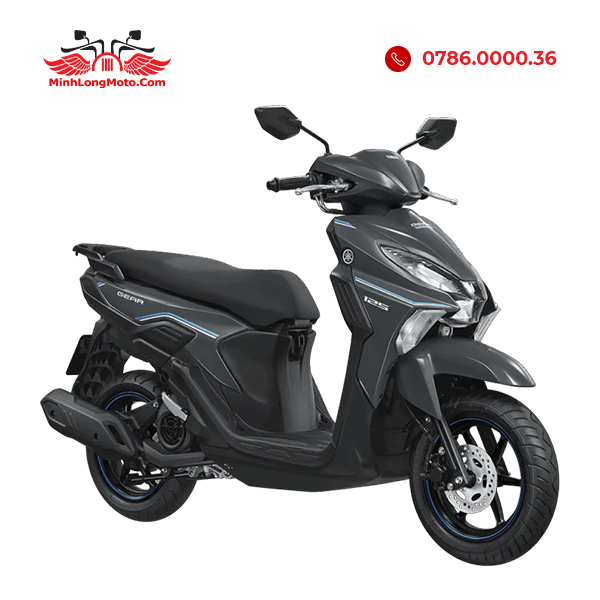 Yamaha Gear 125 Hybrid (Yamaha Việt Nam) - Bảo hành chính hãng 1 Gear chính hãng Tiêu chuẩn Xám xanh