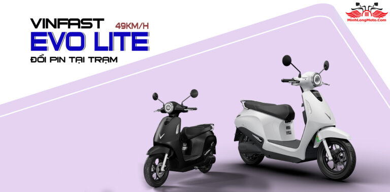 VinFast EVO Lite: Xe điện học sinh, không cần bằng lái, đổi pin tại trạm