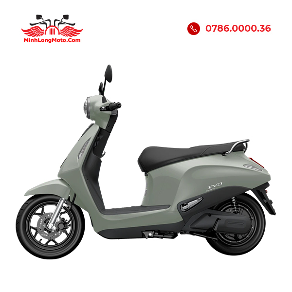 VinFast EVO Lite màu Xanh oliu