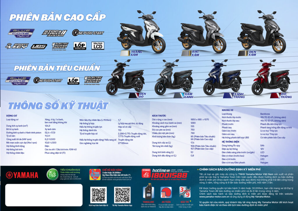 Yamaha Gear 125 Hybrid