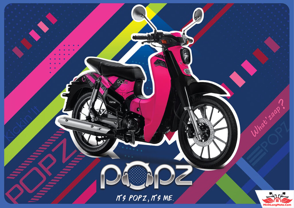 GPX PopZ 125 đa dạng màu sắc