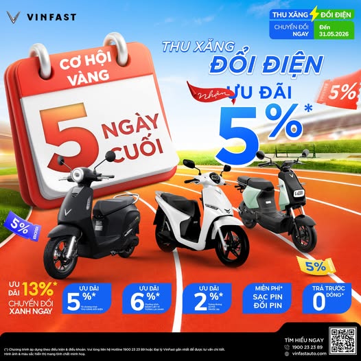 Thu xăng đổi điện