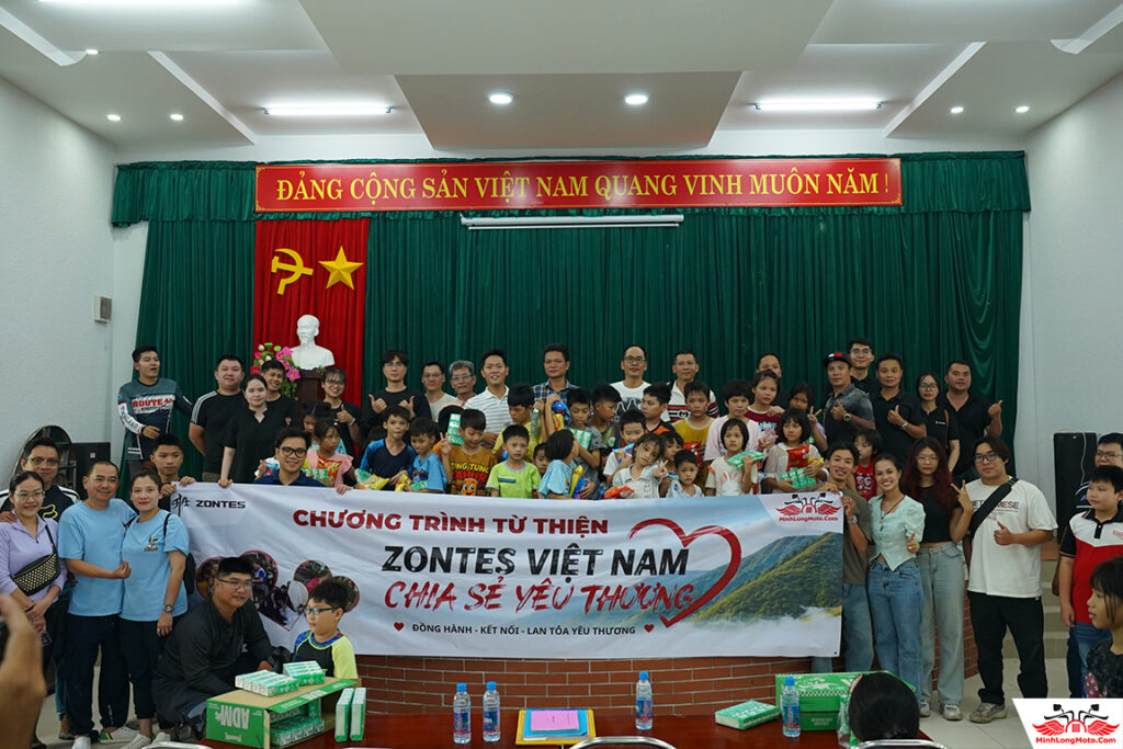 Hành trình Zontes Việt Nam chia sẻ yêu thương