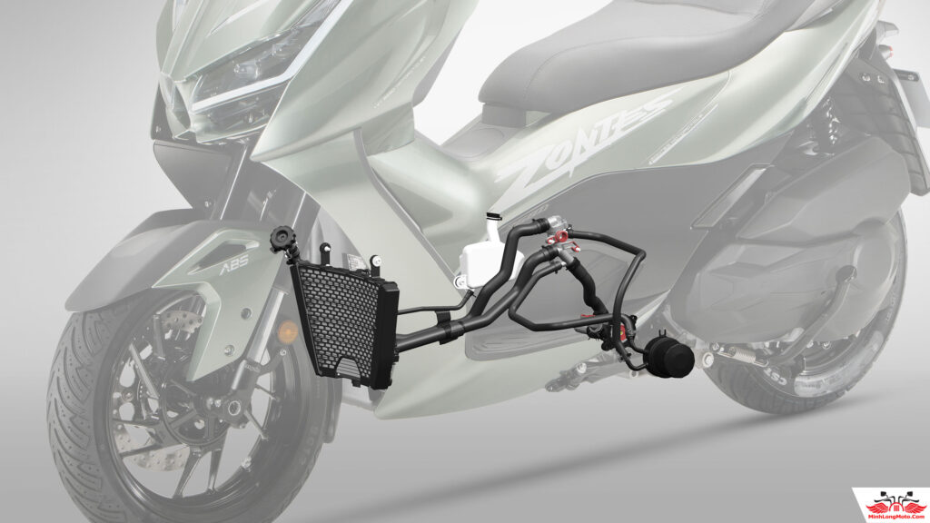 Hệ thống làm mát xe Zontes 368D