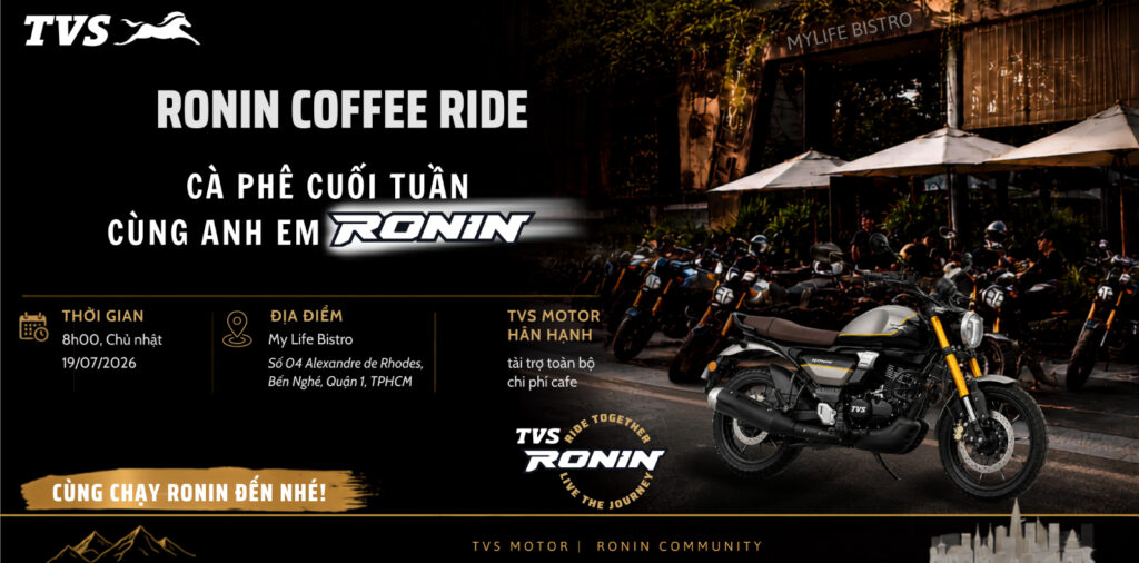 Offline Cafe & Giao lưu TVS Ronin