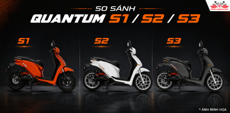 So sánh: Dat Bike Quantum S1 / S2 /S3 – Nên mua phiên bản nào?