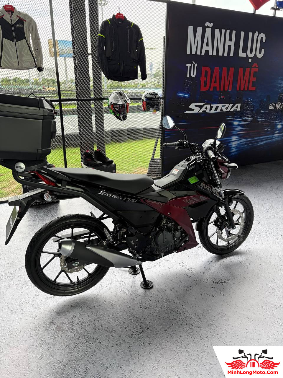 Xe Satria Pro ra mắt Việt Nam