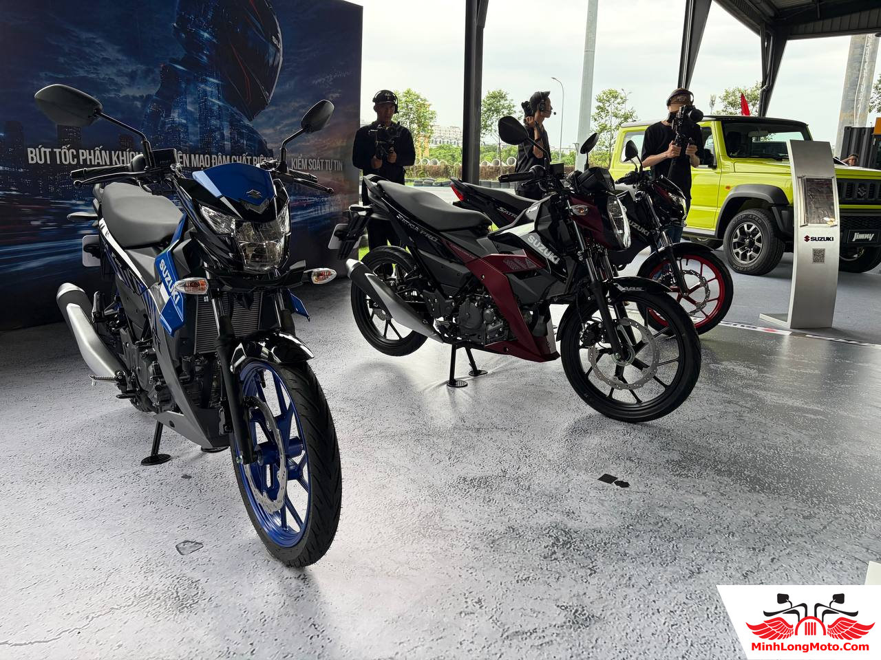 Xe Satria Pro ra mắt Việt Nam