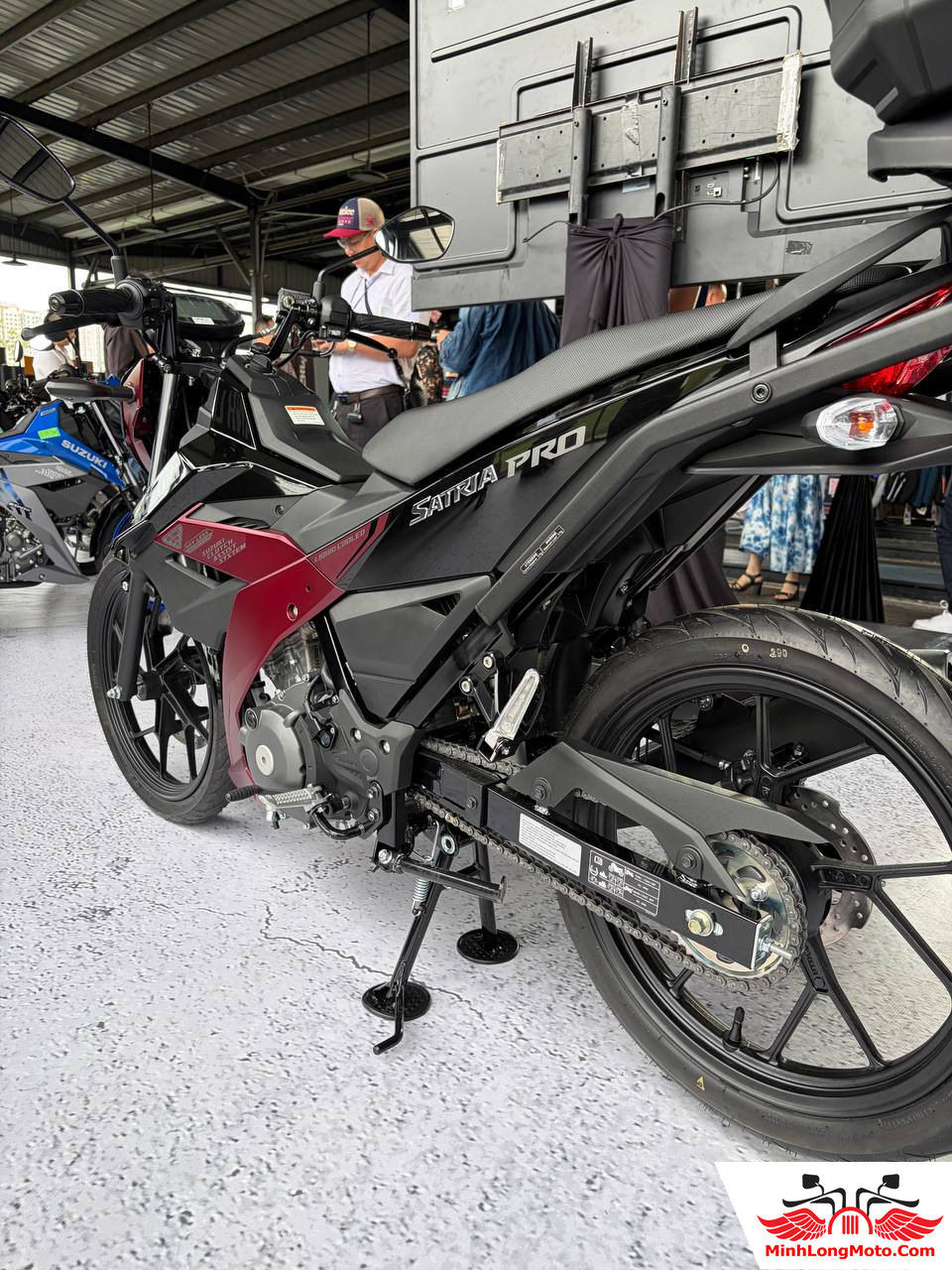 Xe Satria Pro ra mắt Việt Nam