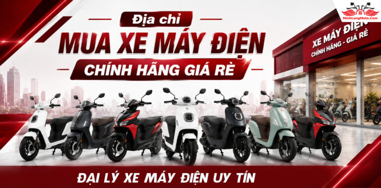 Địa chỉ mua xe máy điện chính hãng giá rẻ tận gốc