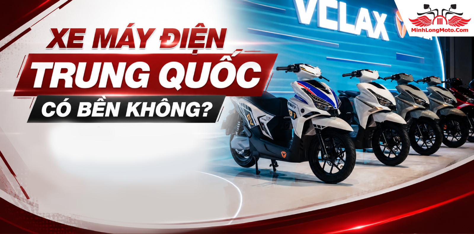Các mẫu xe máy điện Trung Quốc được ưa chuộng tại Việt Nam