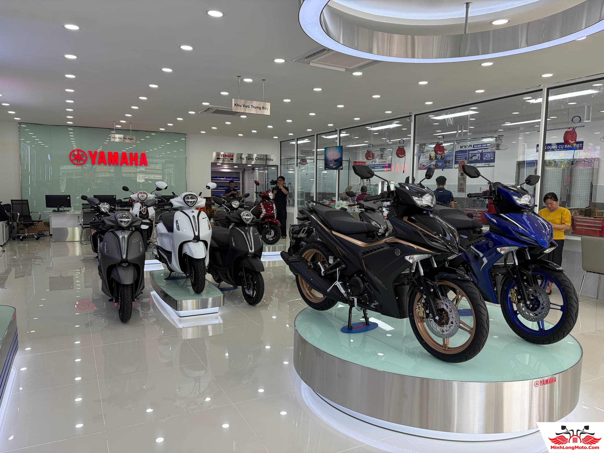 Tưng bừng khai trương: Yamaha Town Minh Long 2 - Lê Văn Quới 3 Yamaha Town Minh Long 2 Lê Văn Quới