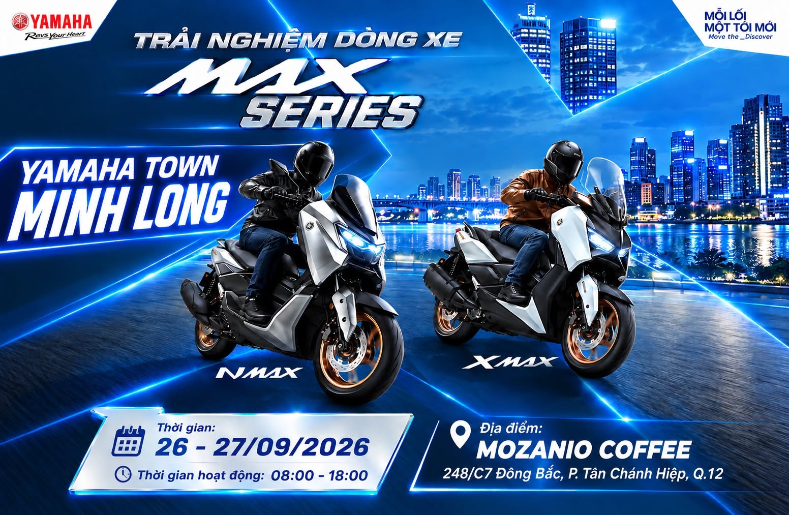 NMAX MAX Series – Trải nghiệm thực tế, nhận quà cực đã