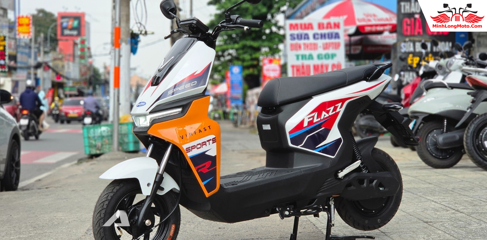 VinFast Flazz Max – Xe máy điện cho đổi pin tại trạm