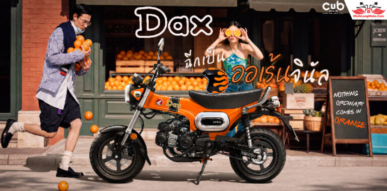 Honda Dax 125 Oranginal Thái Lan - Vui nhộn sắc màu mới 13 Honda Dax 125 Oranginal Thái Lan – Vui nhộn sắc màu mới