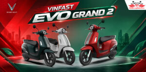 VinFast Evo Grand 2: Xe điện 2 pin, 262 km/sạc, tốc độ 70 km/h