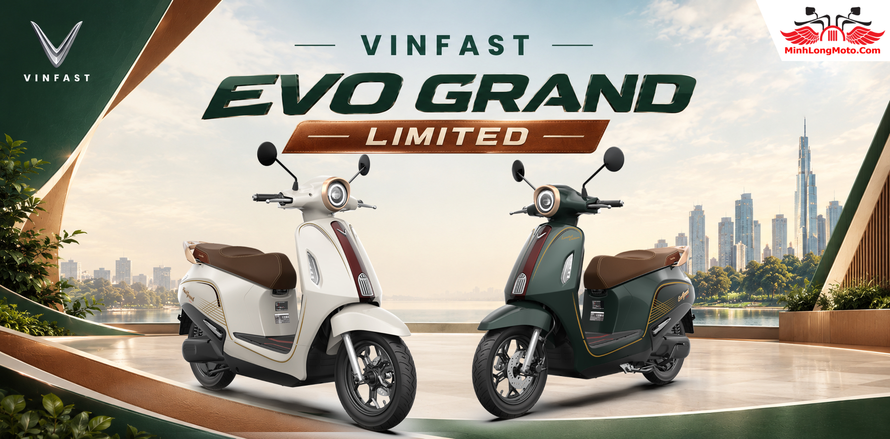 VinFast Evo Grand Limited – Phiên bản khóa Smartkey, 262 km/sạc, tốc độ 70 km/h