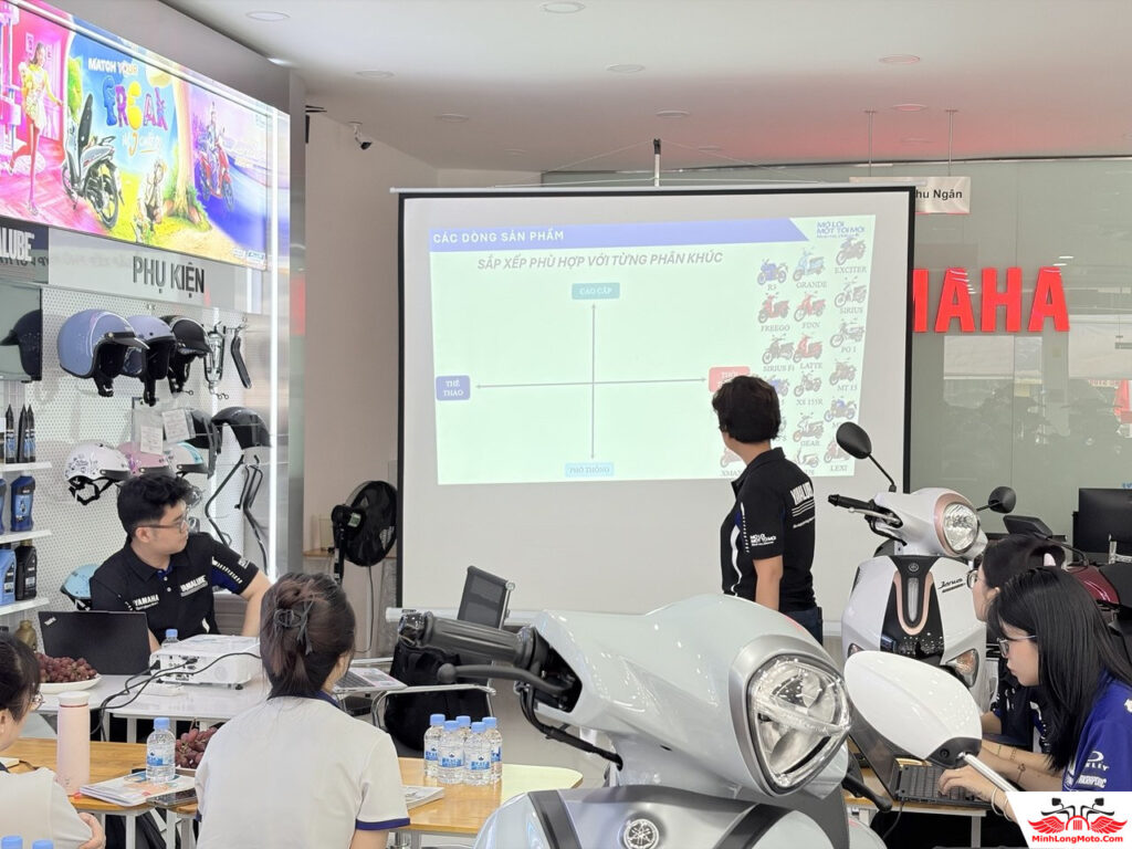 Yamaha Town Minh Long hoàn thành xuất sắc khóa đào tạo cùng Yamaha Việt Nam 4 Yamaha Town Minh Long và khóa huấn luyện từ Yamaha