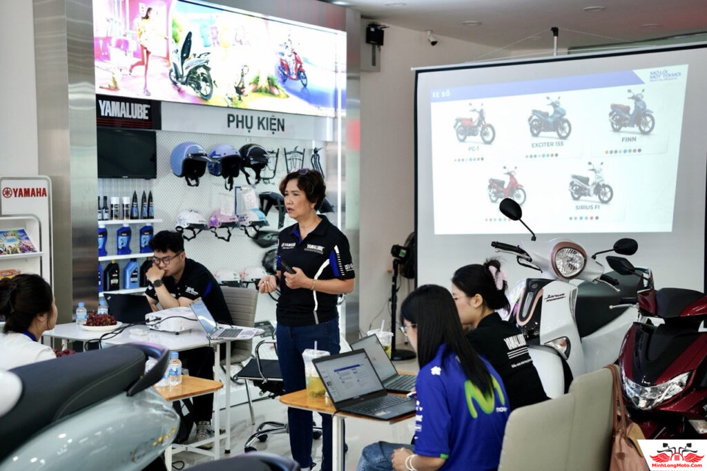 Yamaha Town Minh Long hoàn thành xuất sắc khóa đào tạo cùng Yamaha Việt Nam 5 Yamaha Town Minh Long và khóa huấn luyện từ Yamaha
