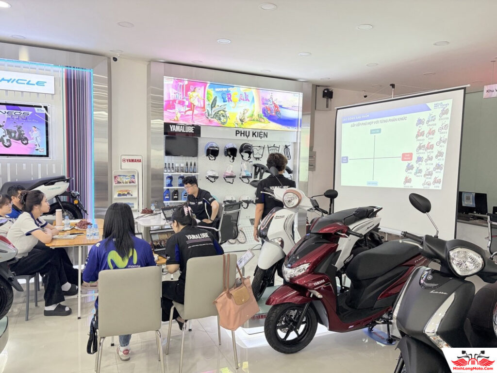 Yamaha Town Minh Long hoàn thành xuất sắc khóa đào tạo cùng Yamaha Việt Nam 2 Yamaha Town Minh Long và khóa huấn luyện từ Yamaha