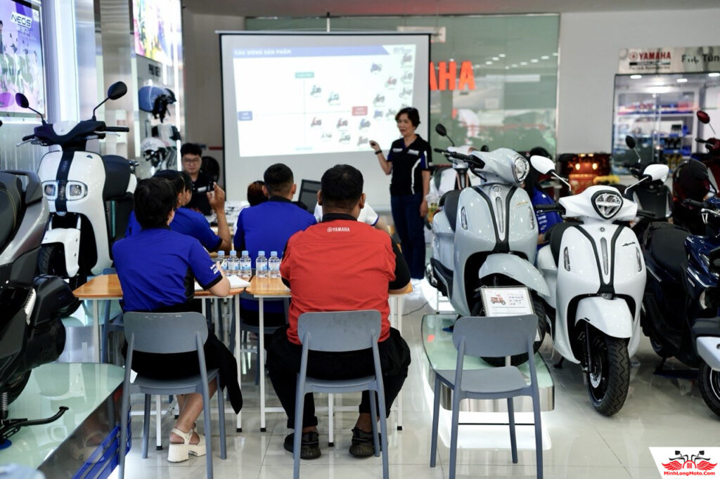 Yamaha Town Minh Long hoàn thành xuất sắc khóa đào tạo cùng Yamaha Việt Nam 1 Yamaha Town Minh Long và khóa huấn luyện từ Yamaha