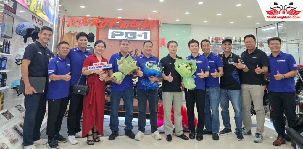 Yamaha VN giao lưu Yamaha Town Minh Long 2