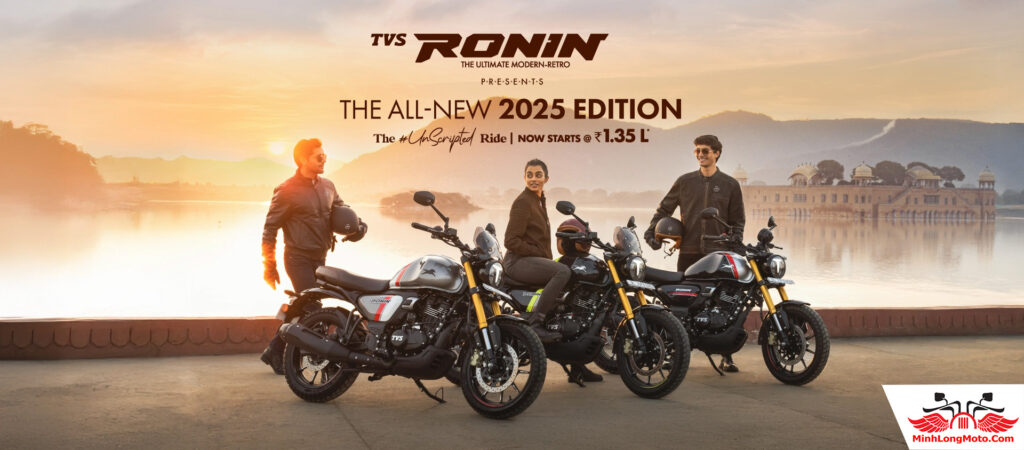 TVS Ronin 225 2025 ra mắt - Mẫu xe cho những chuyến đi