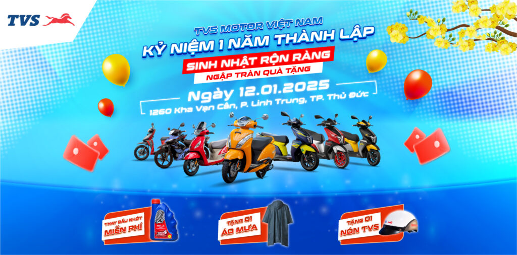 TVS kỷ niệm thành lập